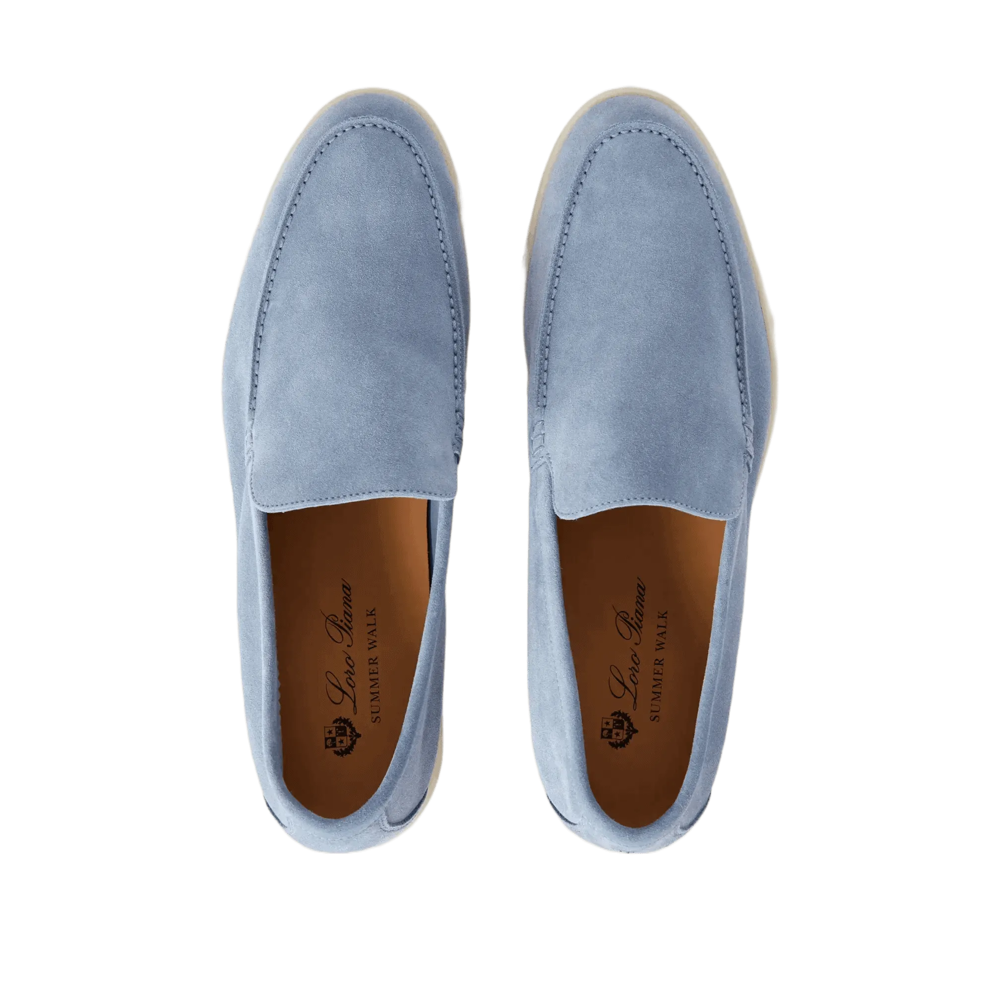 Mocassin Loafer en Daim Loro Piana