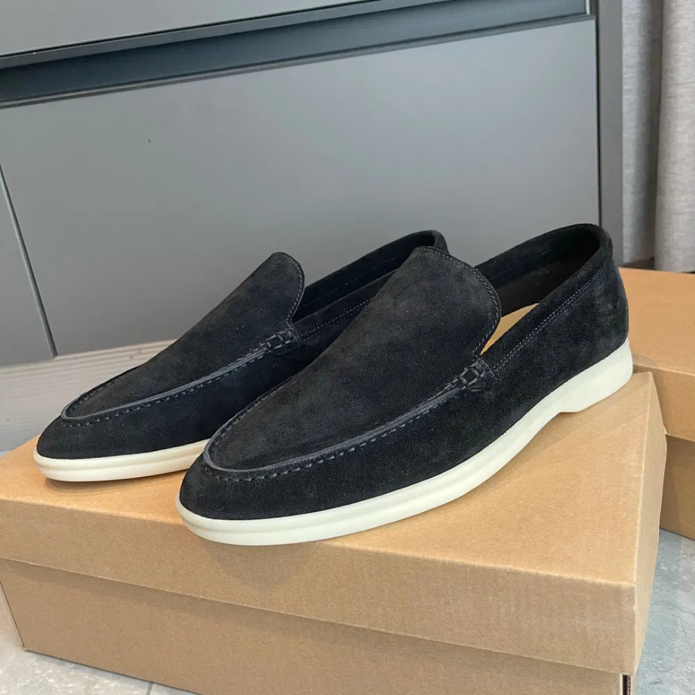 Mocassim Masculino Suede Italian