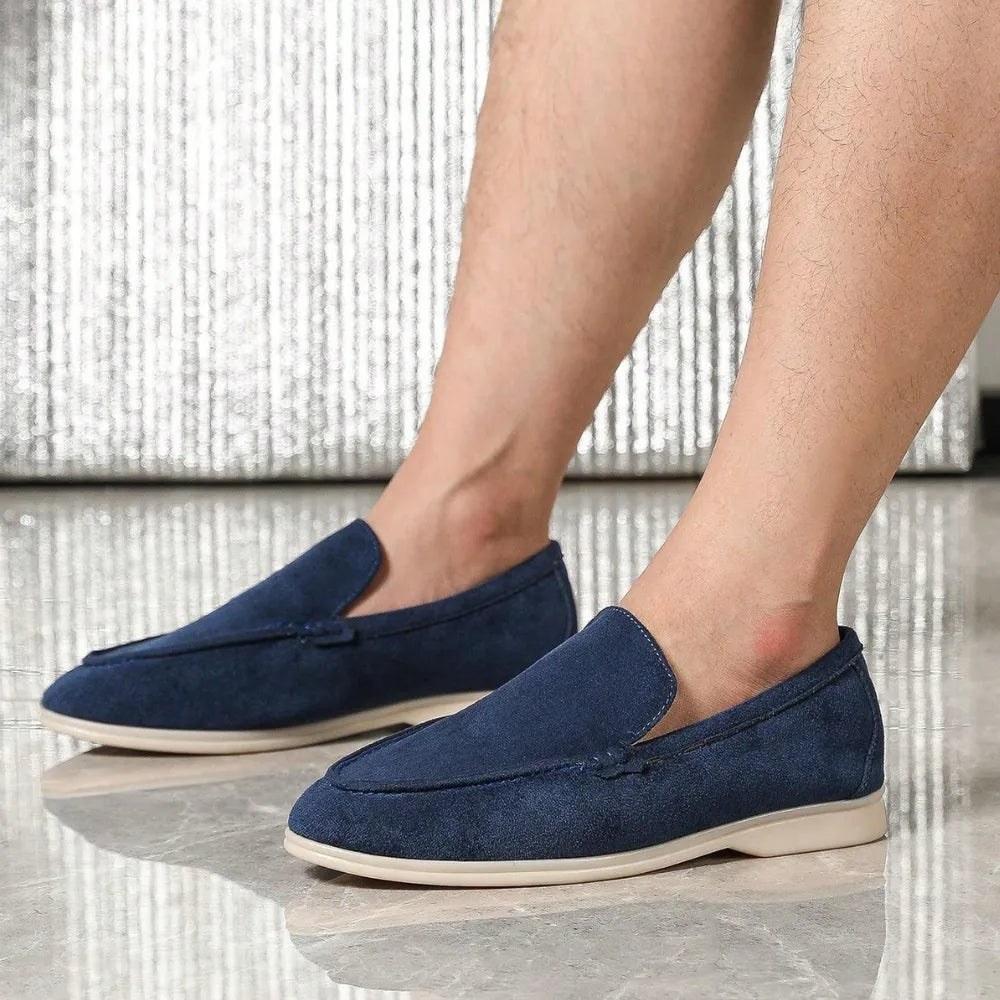 Mocassim Masculino Modelo Suede Loafer